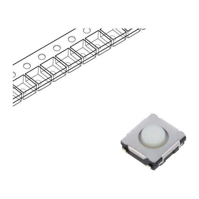 PANASONIC Microswitch TACT; SPST; Pos: 2