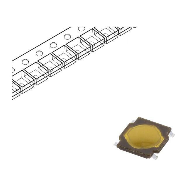 E-SWITCH Microswitch TACT; SPST; Pos: 2