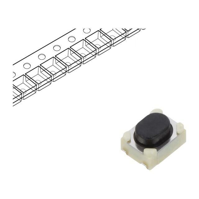 ALPS Microswitch TACT; SPST; Pos: 2