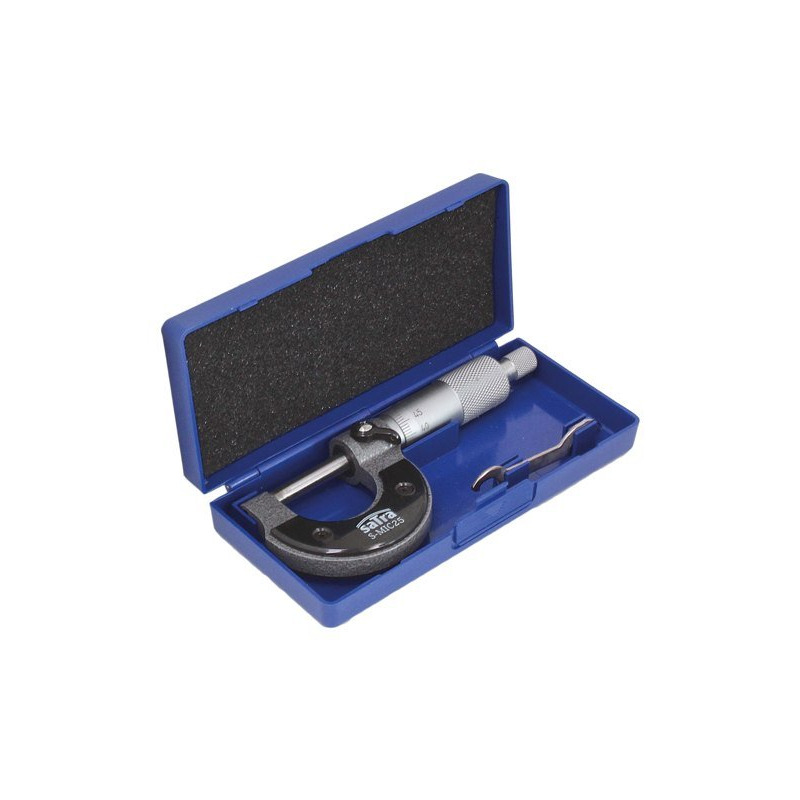 Satra Mikrometrs 0-25mm 0-0,1mm (S-MIC25)