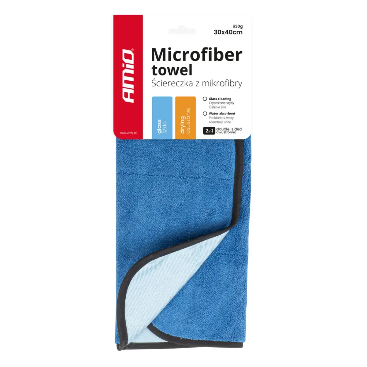 Mikrošķiedras dvielis 2 in 1 –