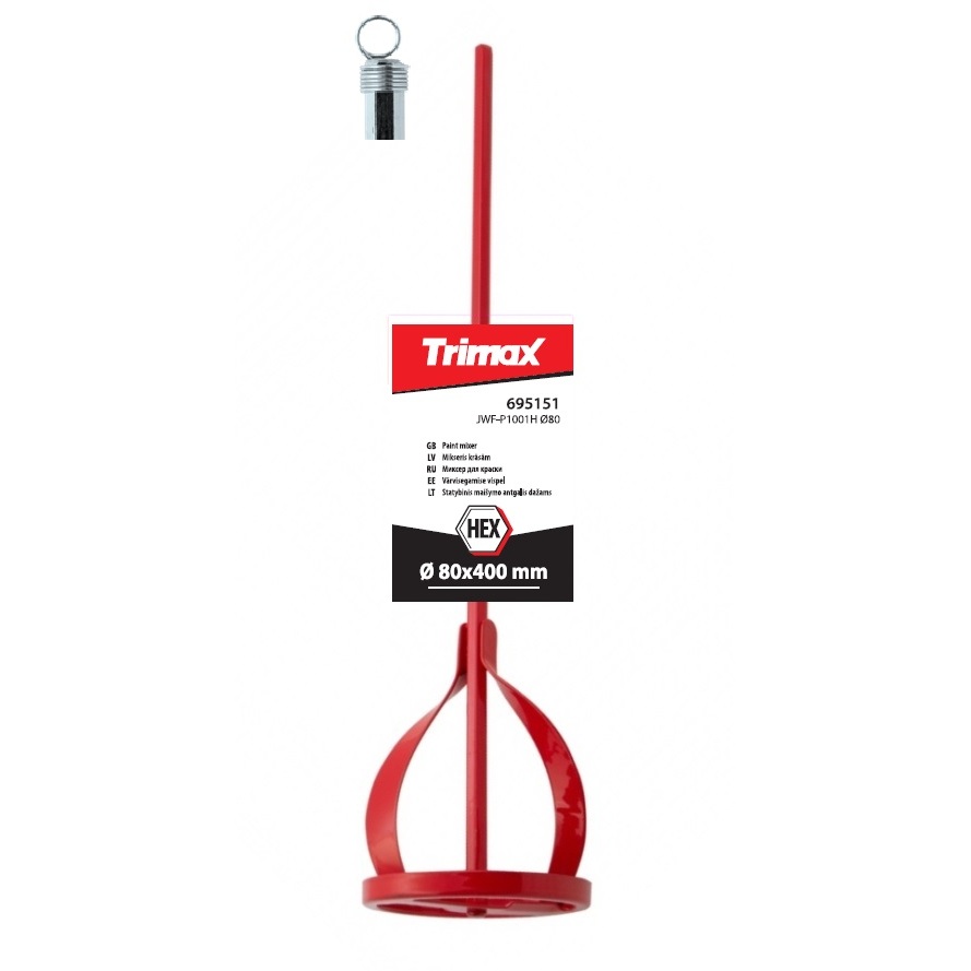 TRIMAX Mikseris 80x400 mm krāsām |
