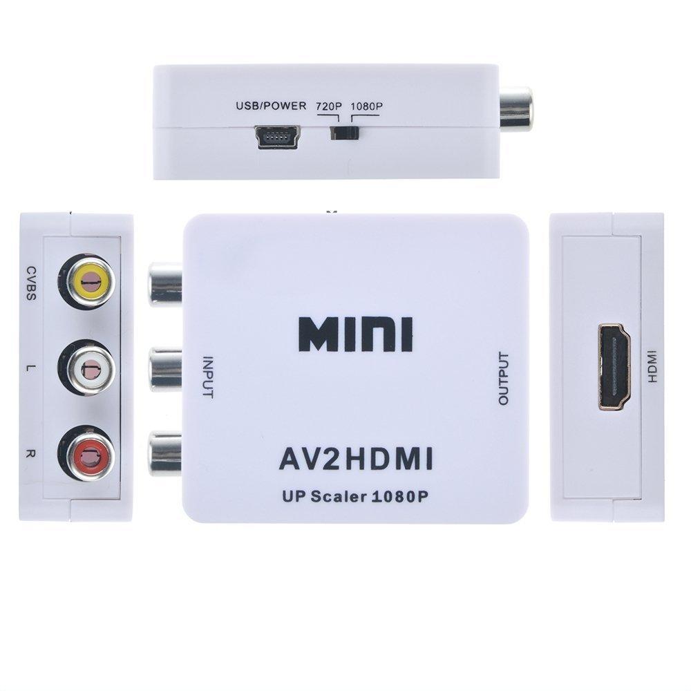 KITI Mini analogais AV pārveidotājs uz