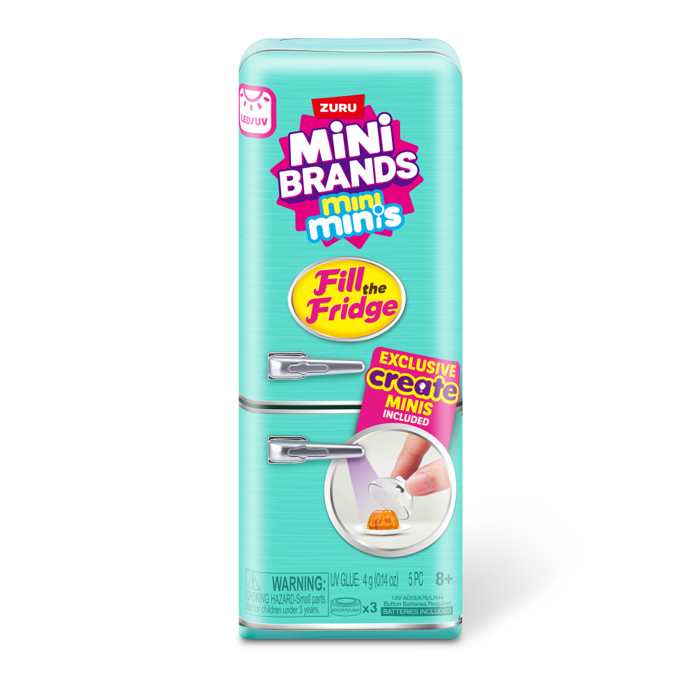 MINIBRANDS MINI BRANDS funkcionējošs ledusskapis Fill