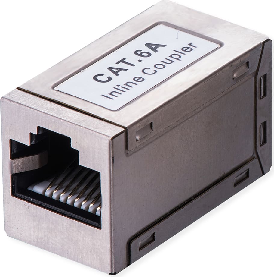 Mini coupler RJ45 Cat.6A, shielded