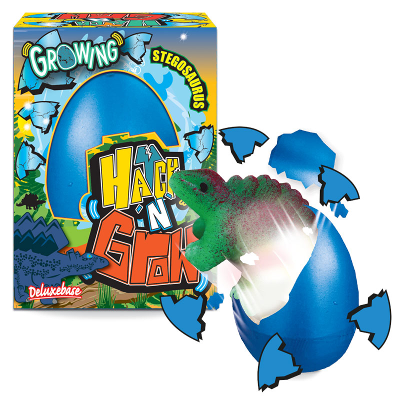 DELUXEBASE Mini Hatch ´N´ Grow, Stegozaurs