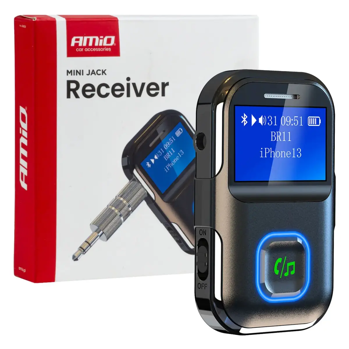 Mini jack uztvērējs AMIO-04659 | 04659