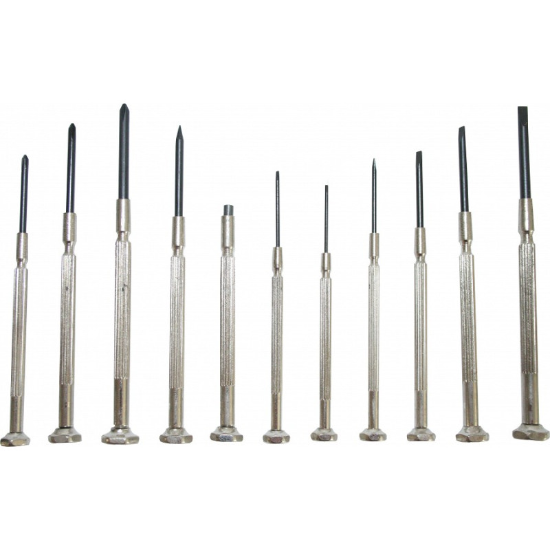 TRIUMF PROFESIONAL TOOLS Mini skrūvgrieži 11gab