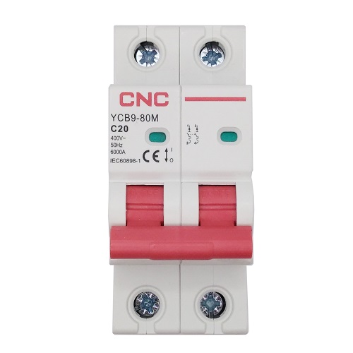 CNC Miniature Circuit Breaker, 2P, 20A