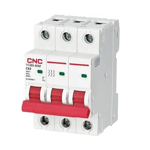 CNC Miniature Circuit Breaker, 3P, 63A