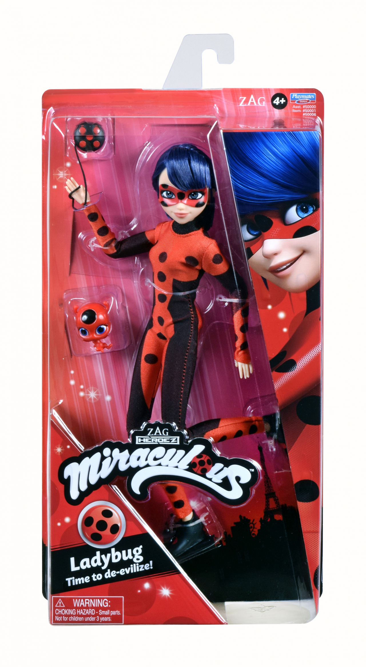 MIRACULOUS lelle Ladybug Time to De-evelize