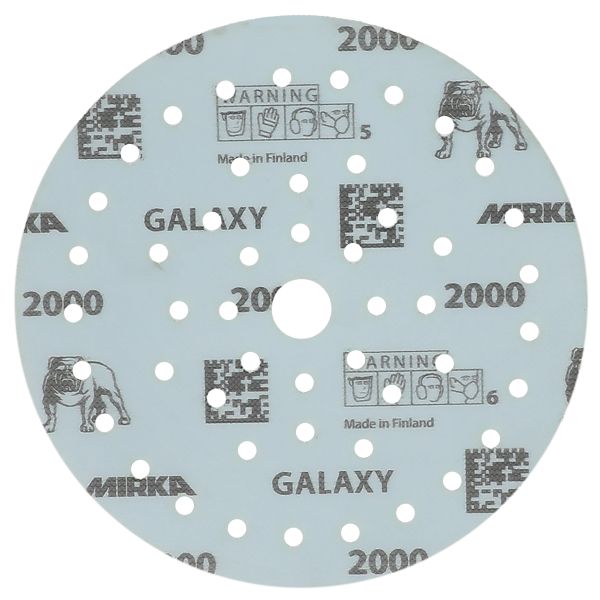 MIRKA Abrazīvais Slīpēšanas paliktņi GALAXY 150mm