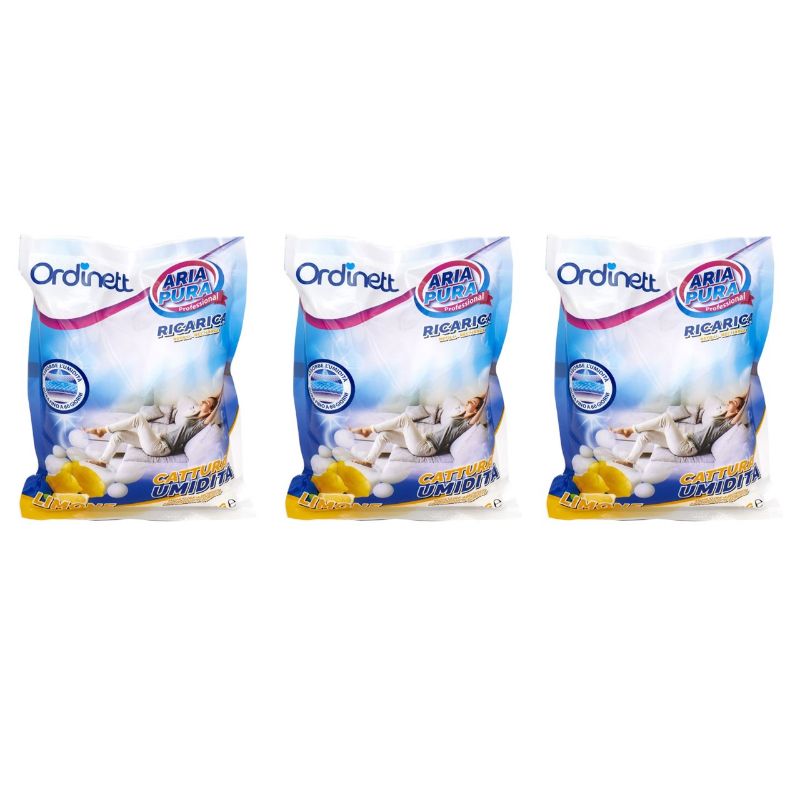 ORDINETT Mitruma absorbētāja papildinājums 3 gab