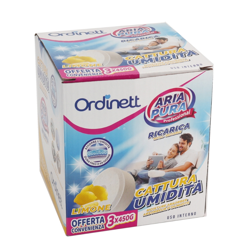 ORDINETT Mitruma absorbētāja papildināmās tabletes 450g