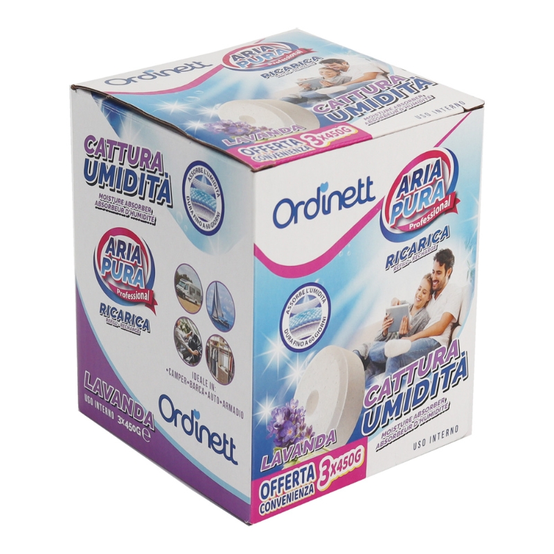 ORDINETT Mitruma absorbētāja papildināmās tabletes 450g