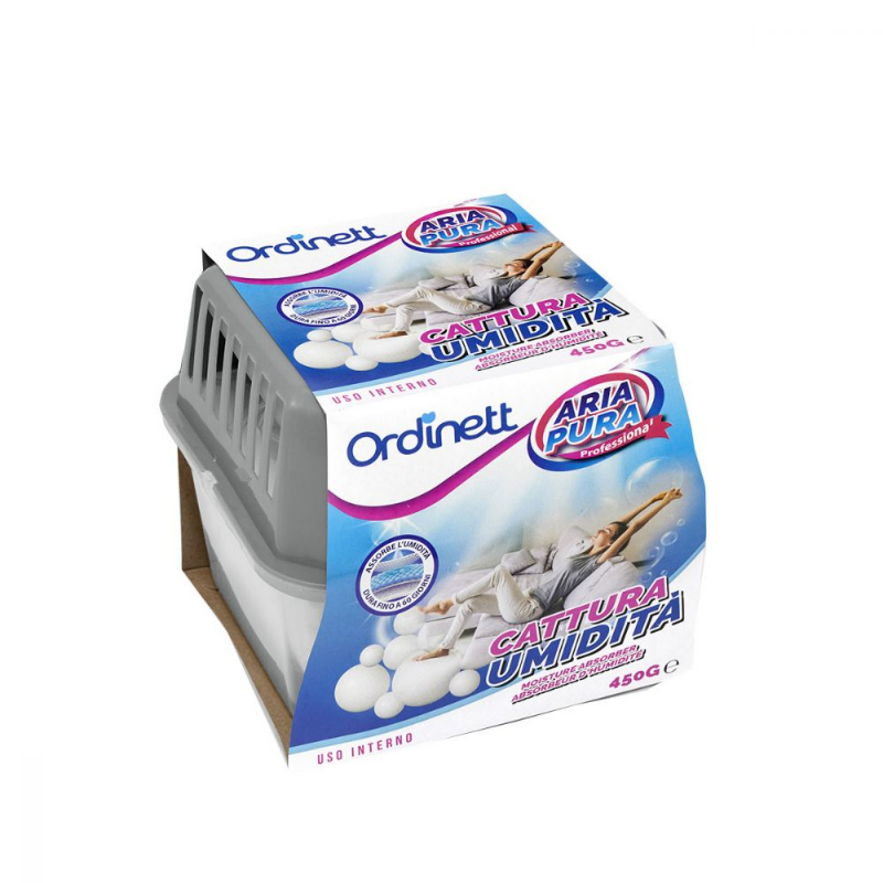 ORDINETT Mitruma absorbētājs kristālu papildināms 450g