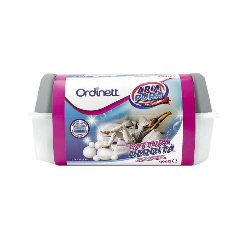 ORDINETT Mitruma absorbētājs kristālu papildināms 900g