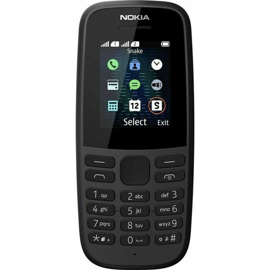 NOKIA 105 2019 4MB DS BLACK