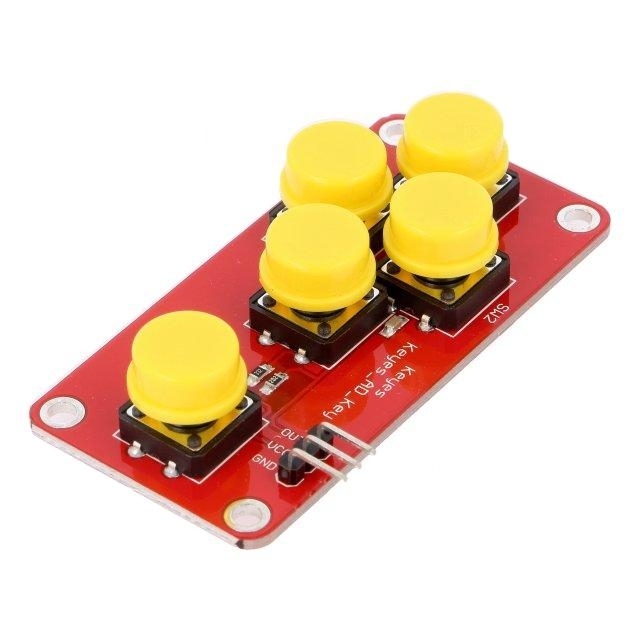 OKYSTAR Module robotics: button; yellow; No