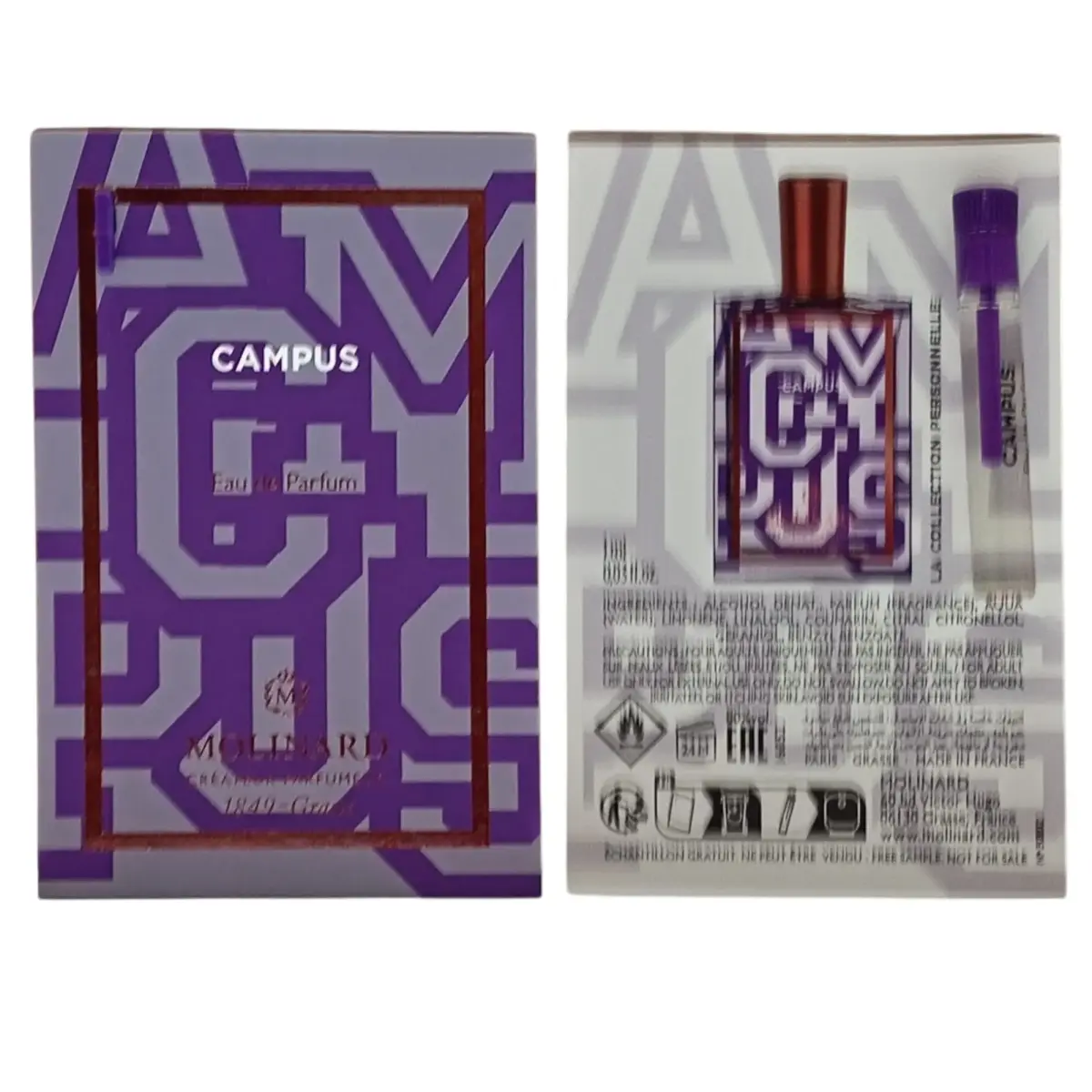 Molinard, Collection Personnelle - Campus, Eau