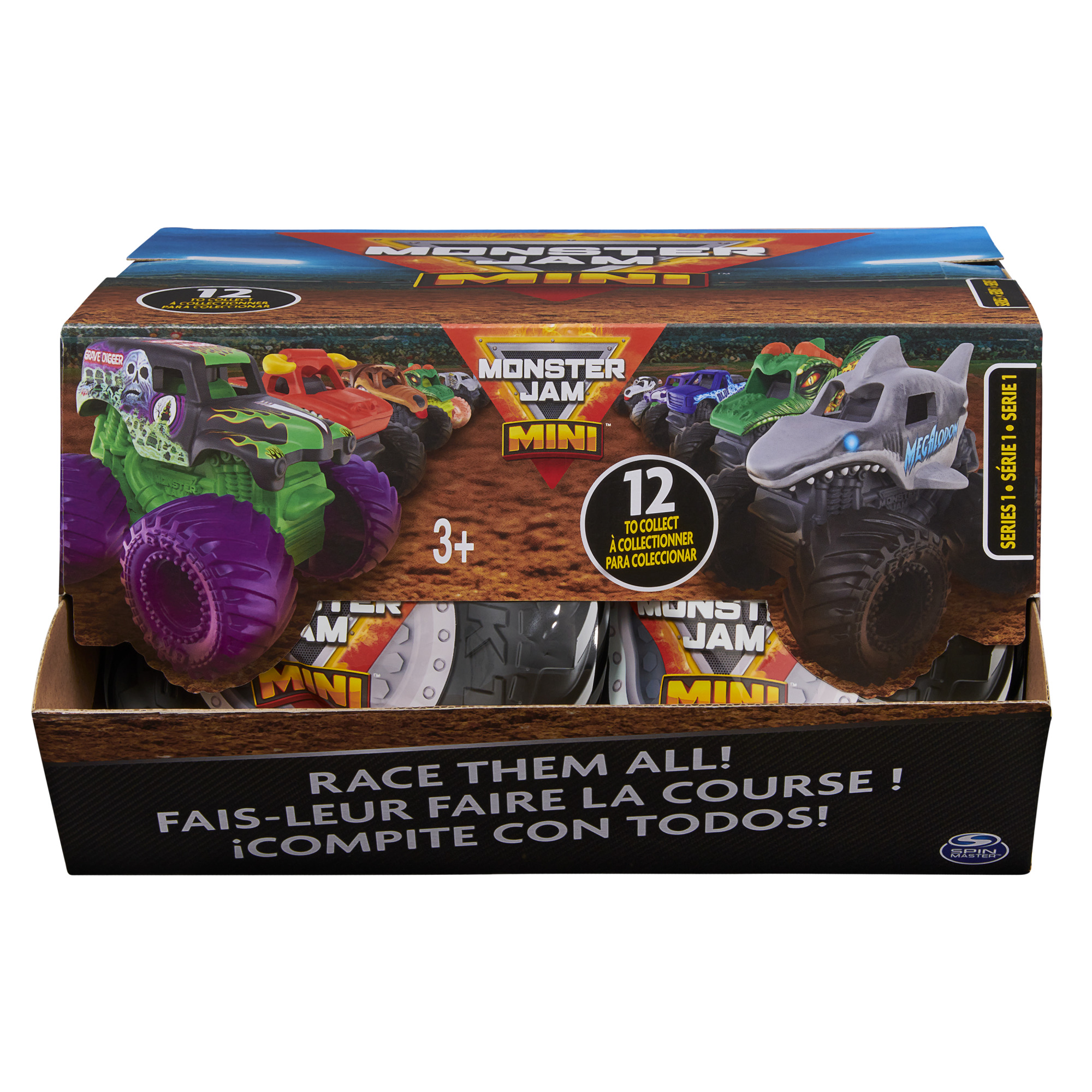 MONSTER JAM  monstru mašīna Mini Scale