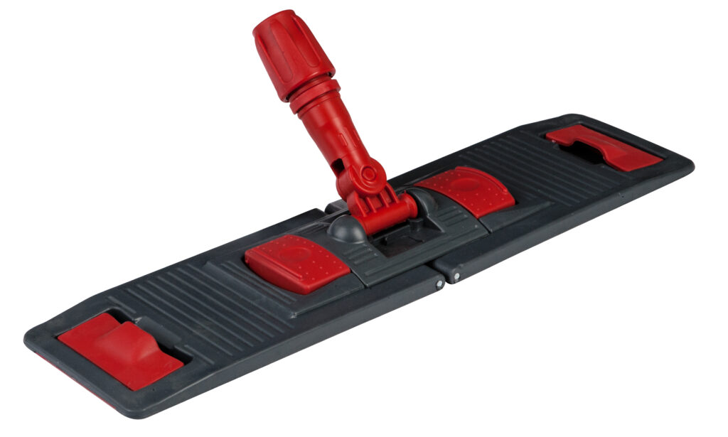Mopa turētājs ECO TWO,  40cm, pelēks-sarkans