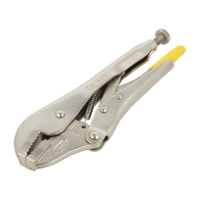 STANLEY Morse`s,locking; 190mm; Pliers: locking