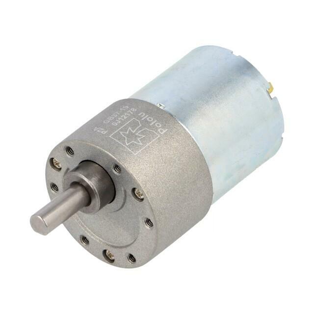 Motor: DC; with gearbox; 6÷12VDC; 5