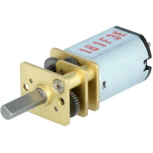 Motor: DC; with gearbox; HP; 6VDC