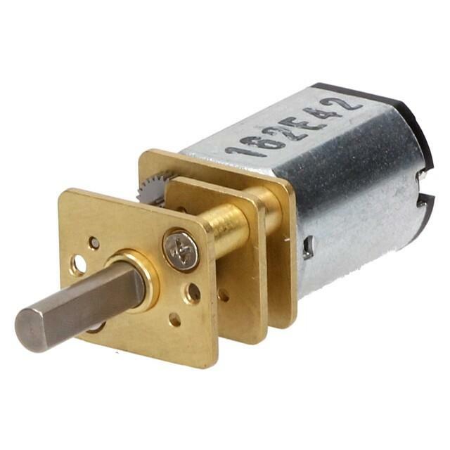 Motor: DC; with gearbox; LP; 6VDC