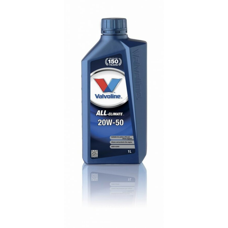 Valvoline Motoreļļa ALL CLIMATE 20W50 1L