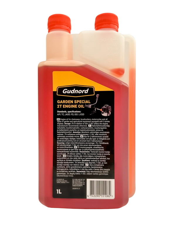 Motoreļļa Garden Special 2T 1L, Gudnord