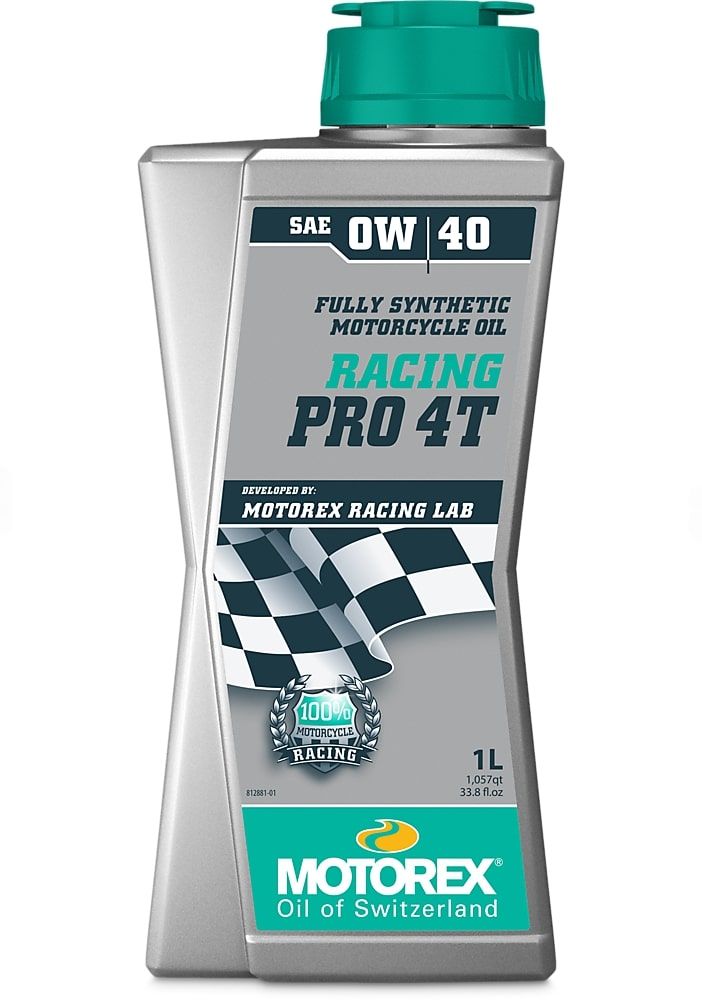 Motoreļļa Motorex Racing Pro 4T 0W40