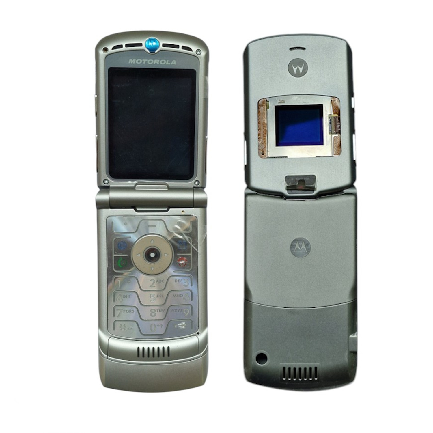 Motorola V3 Pilna korpusa displejs ar