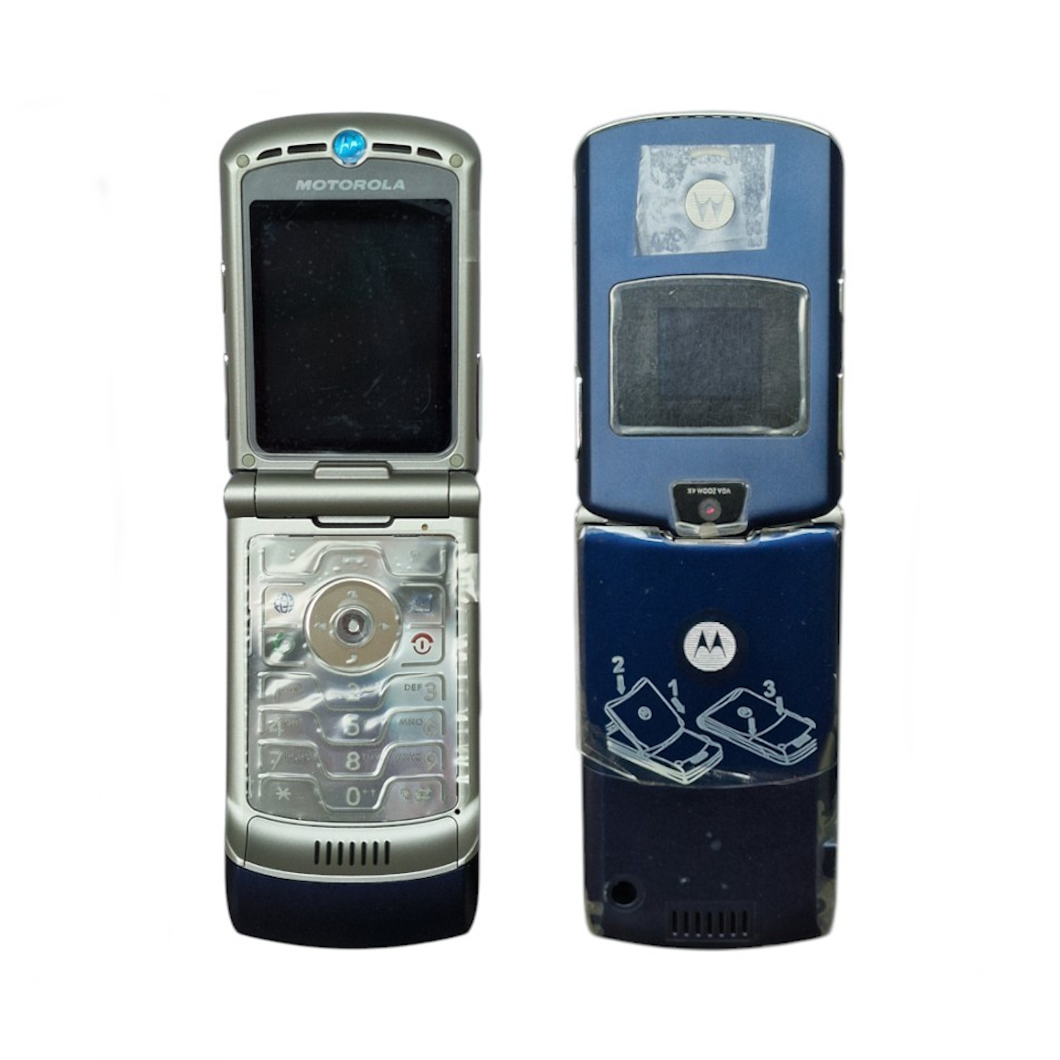 Motorola V3 pilns korpuss ar flex