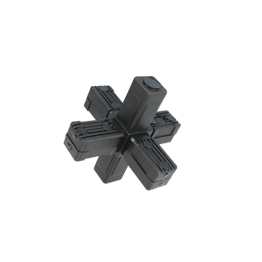 ELESA+GANTER Mounting coupler; for profiles; polyamide