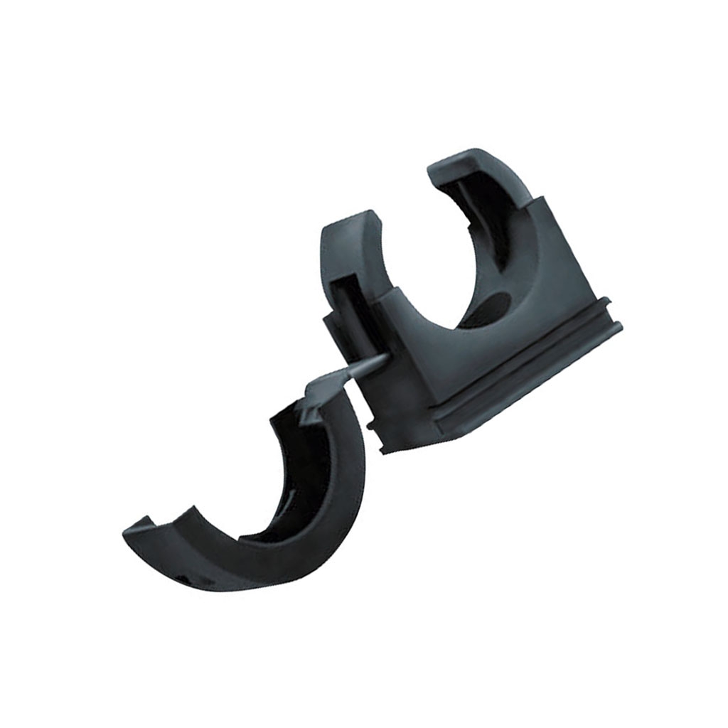HELLERMANNTYTON Mounting holder; polyamide; HelaGuard; black