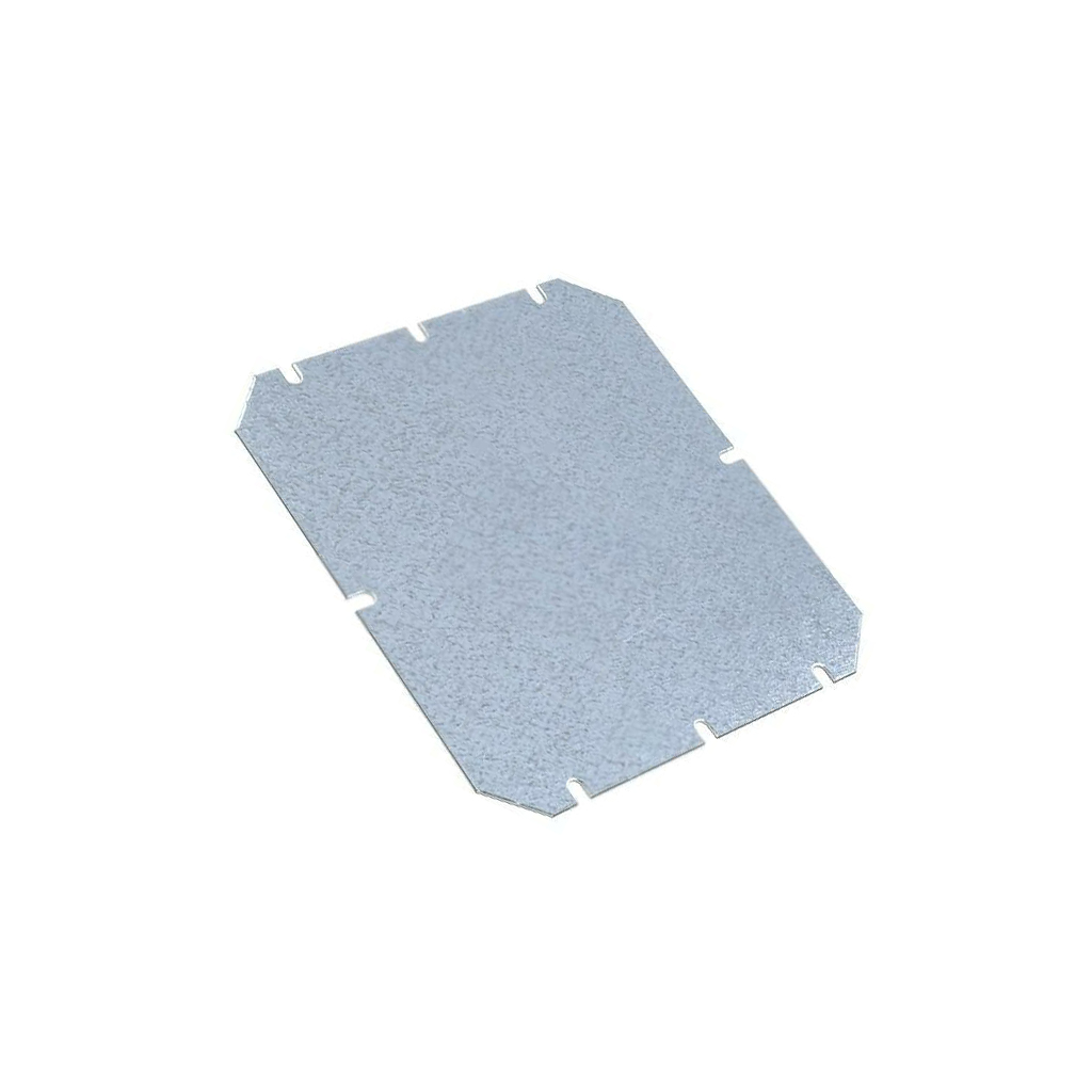 FIBOX Mounting plate; zinc-plated steel; W: