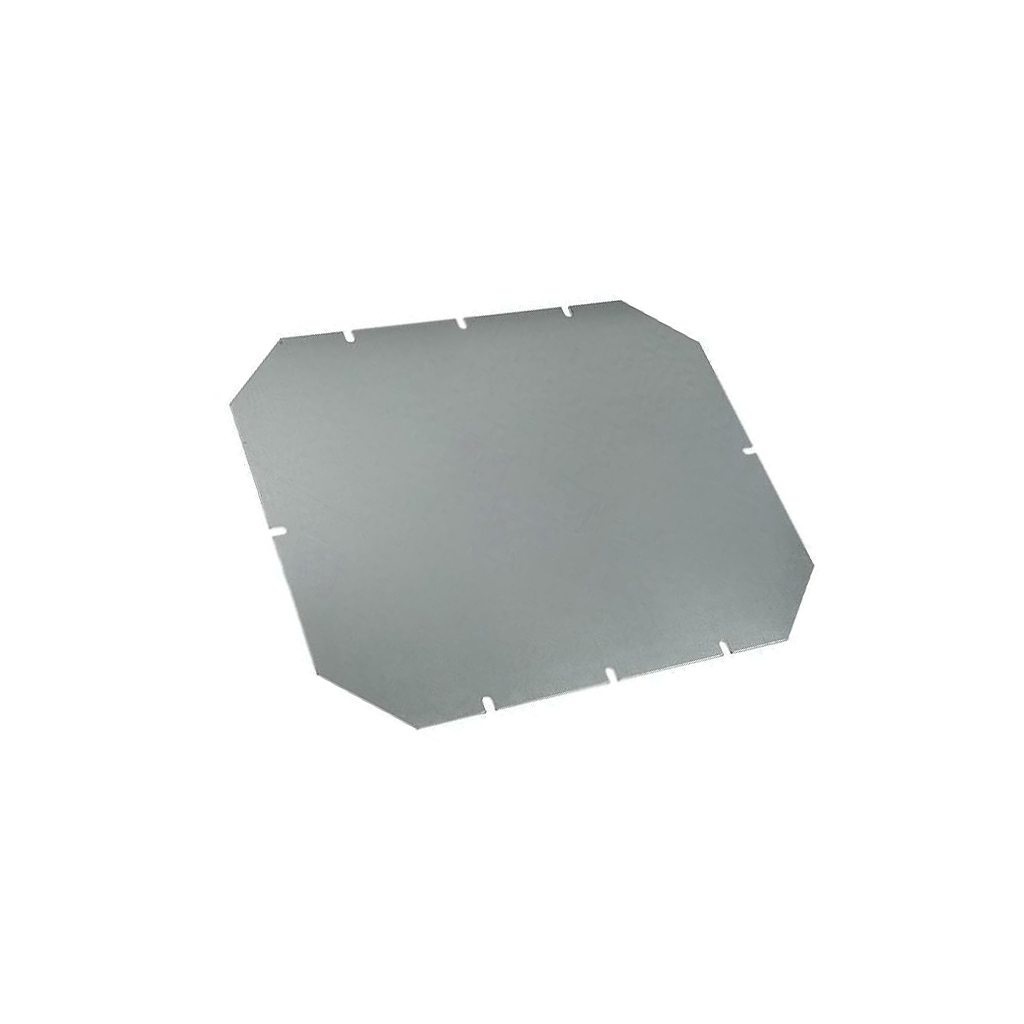 FIBOX Mounting plate; zinc-plated steel; W: