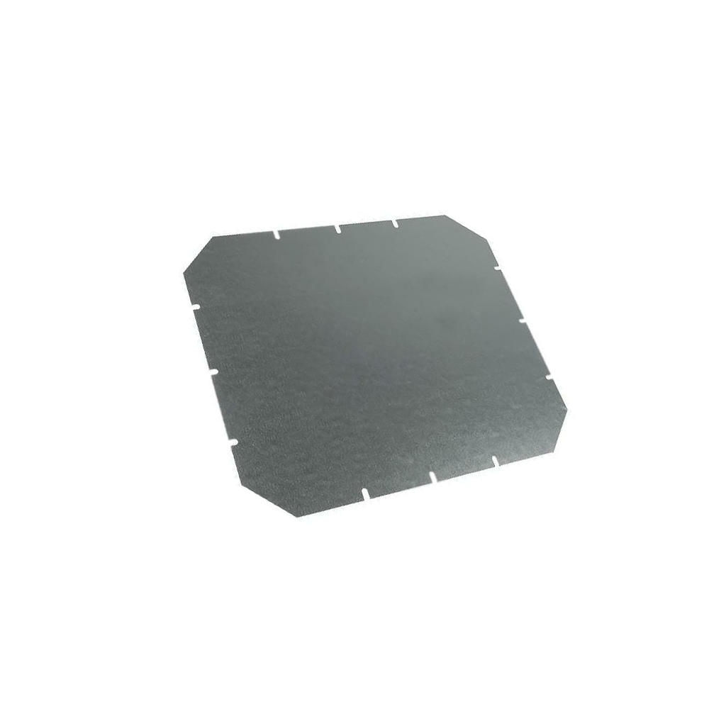 FIBOX Mounting plate; zinc-plated steel; W: