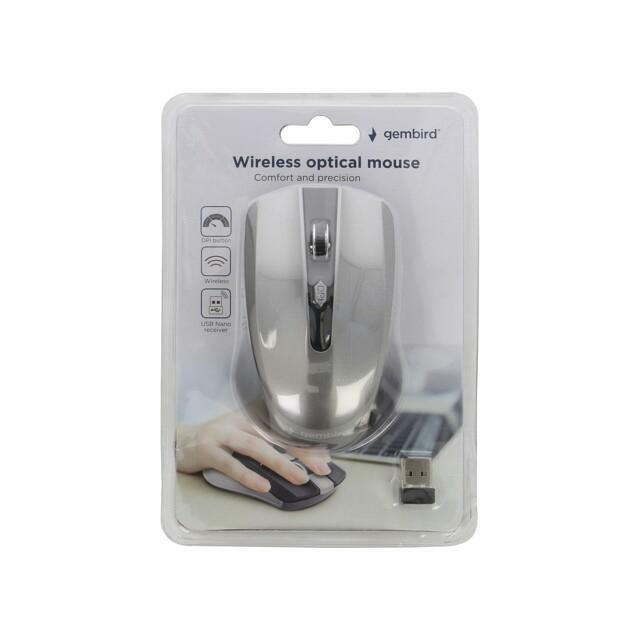 GEMBIRD Mouse; black,mix colours,grey
