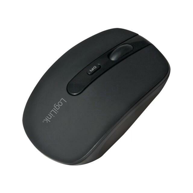 LOGILINK Mouse; black; wireless,optical; DPI