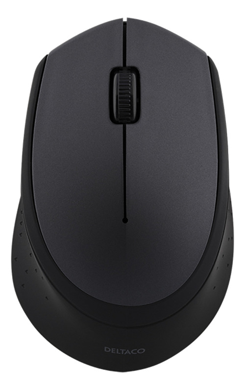 Mouse DELTACO, wireless, 1200 DPI, black