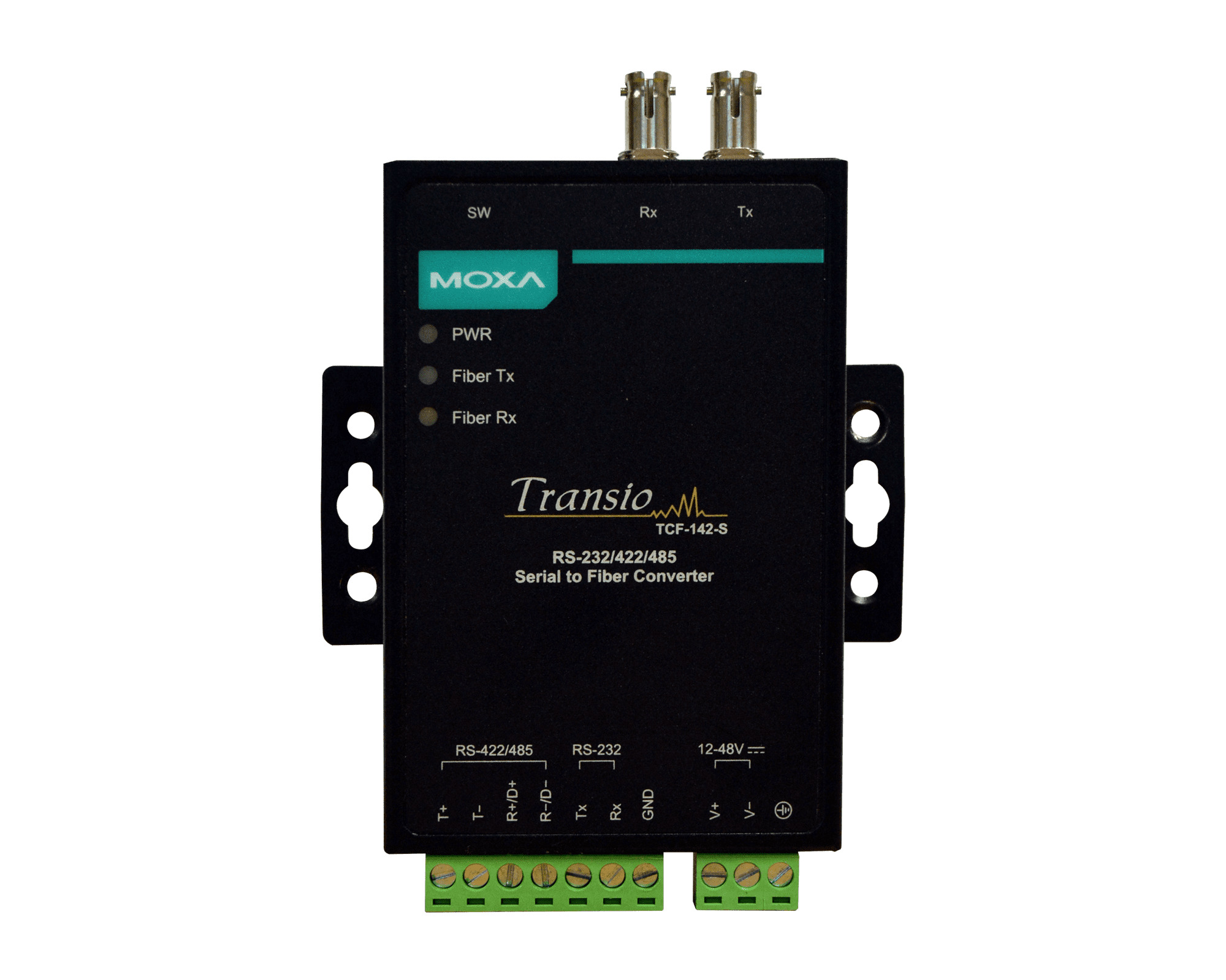 Moxa TCF-142-S-SC RS-232/422/485 to single-mode optical
