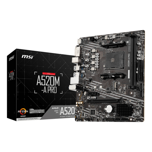 MSI A520M-A PRO AM4 DDR4 mATX