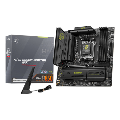 MSI MAG B850M MORTAR WIFI mātesplate