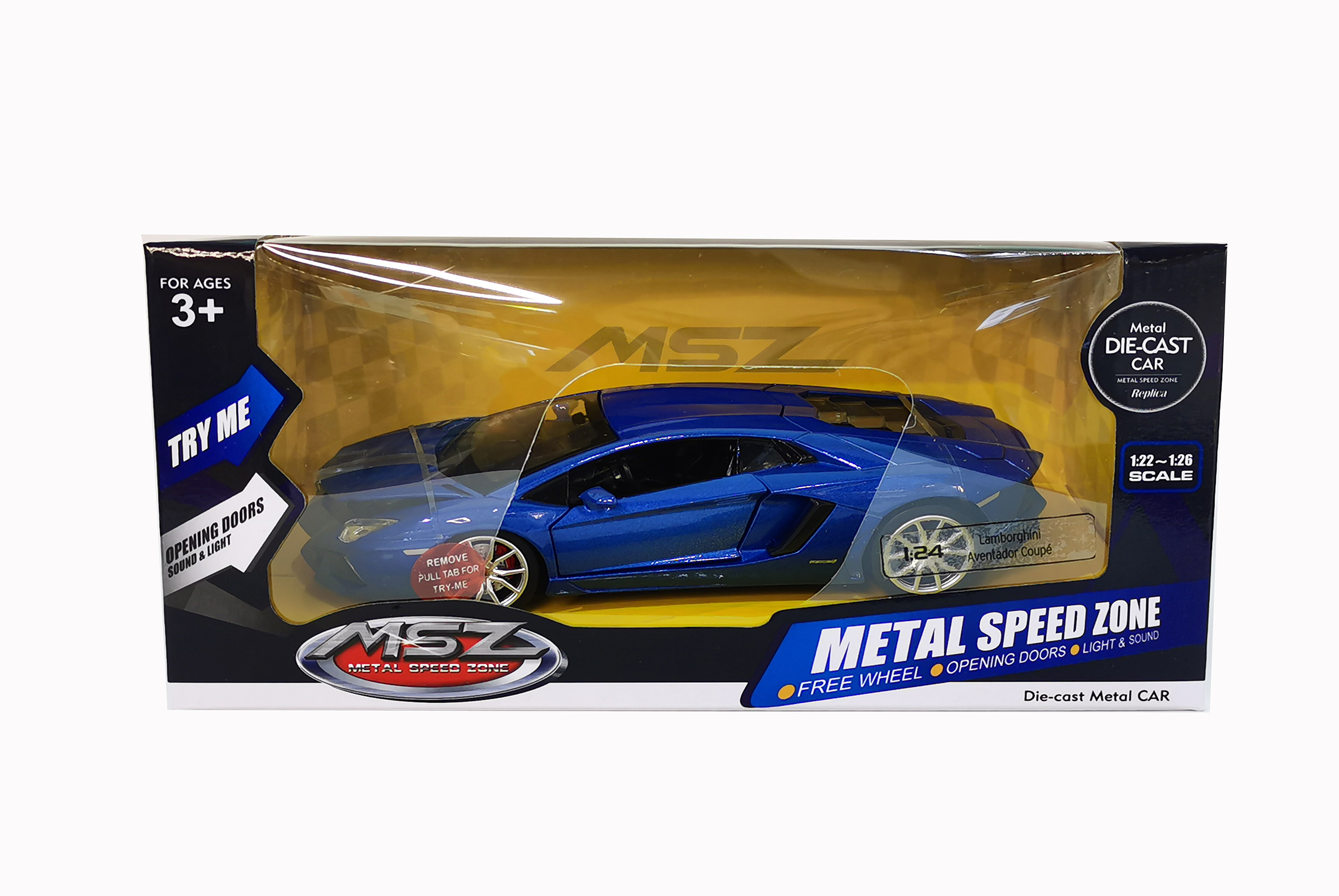 MSZ Miniatūrais modelis - Lamborghini Aventador