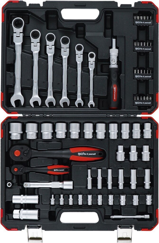 BGS TECHNIC Instrumentu/atslēgu komplekts, 6,3