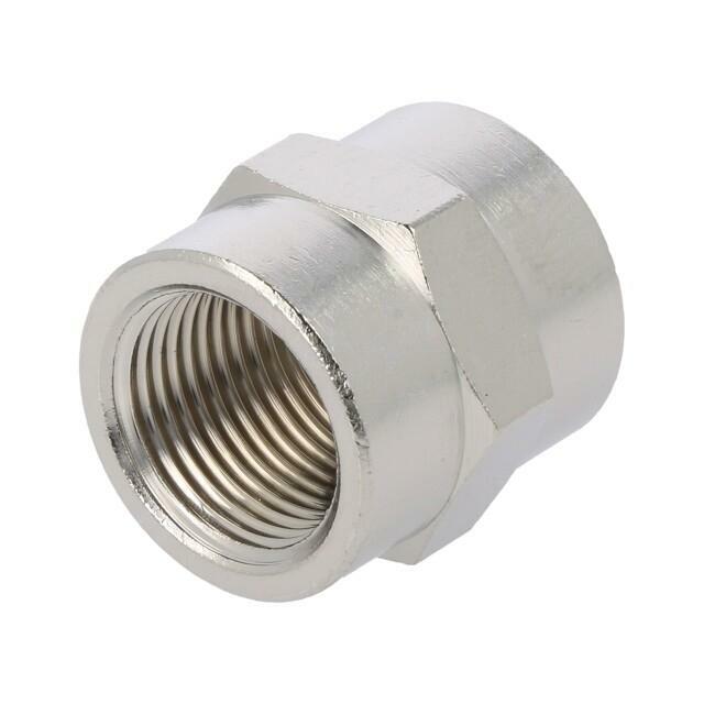 PNEUMAT Muff; threaded,straight; max.100bar