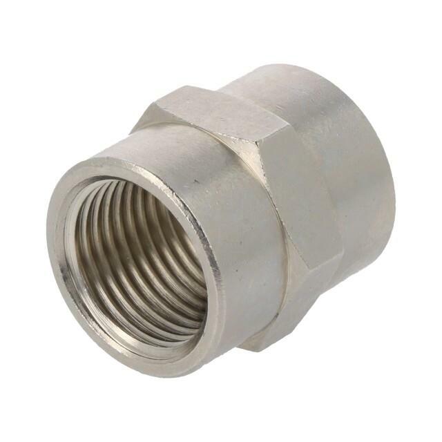 PNEUMAT Muff; threaded,straight; max.100bar